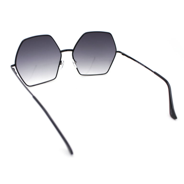 SA106 Women's Retro Oversize Rimless Sunglasses