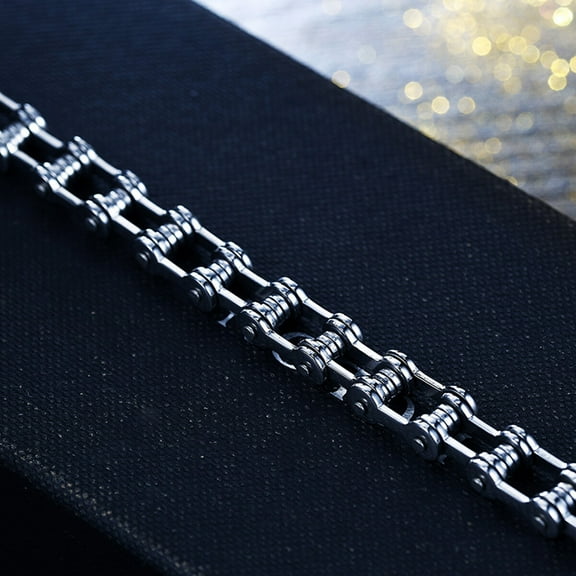 Stylish Stainless Steel Bracelet Chain for Jewelry Making Comfortable and Durable Silver 8mm Width