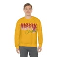 thumbnail image 5 of Women's Christmas Sweatshirt Merry Retro Heavy Blend™ Crewneck Sweatshirt, 5 of 9