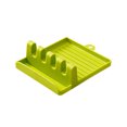 thumbnail image 1 of Soup Spoon Scoop Kitchen Storage Rack Shelf Holder PP Pot Cover Stand Organizer Green, 1 of 8