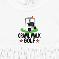 thumbnail image 4 of Inktastic Crawl Walk Golf Future Golfer Girls Baby Dress, 4 of 5