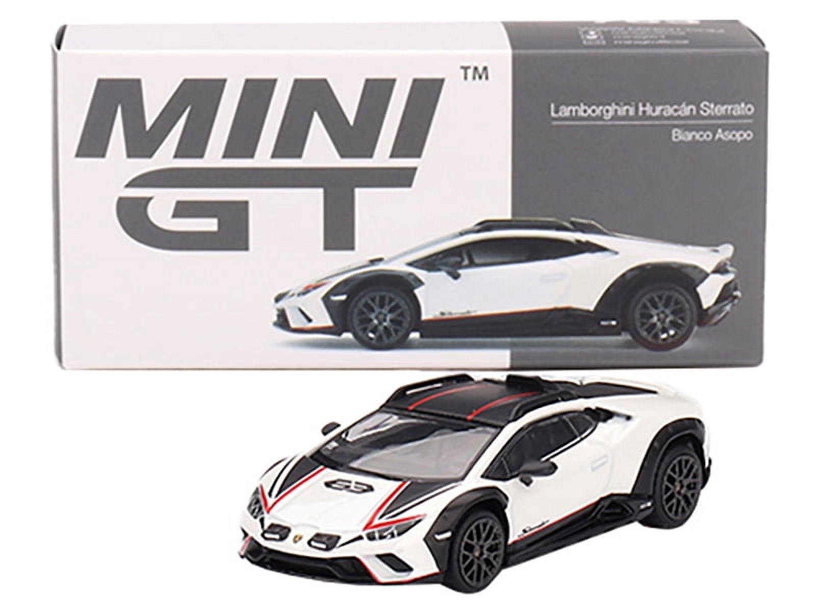 Mini GT MGT00763 Lamborghini Huracan Sterrato Bianco Asopo White