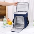 thumbnail image 4 of Insulated Backpack Cooler Bag with Double Shoulder Straps, Leakproof Ice Pack Compartment for Picnic, Camping, Fishing and Work Lunch, 4 of 6