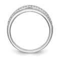thumbnail image 4 of Auriga 14K White Gold Channel-set Complete Diamond Band for Women Size 7 (0.61ct, Clarity- I1), 4 of 6