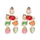 thumbnail image 1 of Pendientes colgantes elegantes de aleación para mujer, 1 of 4