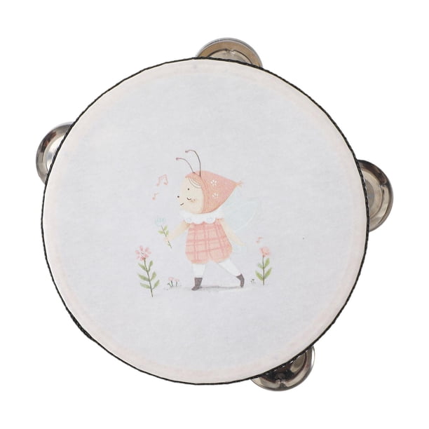 Instrumento musical para niños, tambor de bebé, juguete musical de percusión, juguete sensorial de aprendizaje temprano, educativo, portátil, material