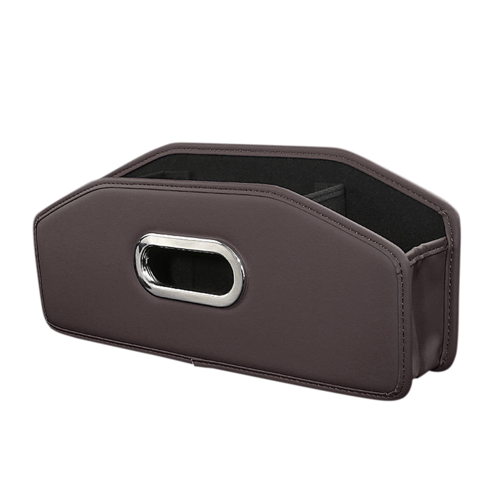 Car Headrest BackSeat Organizer with Cup Holder and Paper Towel Case - Hangable Storage Box for Car Backseat, Interior Decoration, Multifunctional Auto Travel Accessories