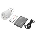 thumbnail image 1 of Portátil 12led bombilla solar lámpara al aire libre camping Yard emergencia Iluminación Control remoto, 1 of 8