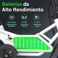 thumbnail image 3 of Bicicleta Electrica plegable Honey whale S4 Blanco, 3 of 6