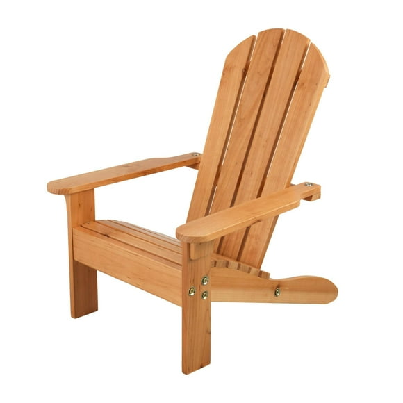 KidKraft Chaise Adirondack en Bois pour Enfants, Mobilier de Patio pour Enfants, Miel, Cadeau pour Âges 3-8 21.5 x 19.2 x 24.5