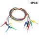 thumbnail image 4 of Riwesomey 1 Set Test Hook Wires 4mm Testing Flexible Connector Clamp Clips Cable for Multimeter Electrical Device Maintenance Type2 NO2 Riwesomey TO002507-00, 4 of 6