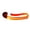 Color:Orange, variant on LED Dogs Leash Strong Pet Leash Rope for Outdoor Walking Glowing Traction Rope Small Medium Dog Lead Leash Pet Supplies