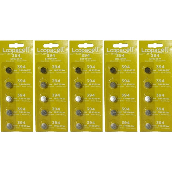 LOOPACELL Watch Battery Button Cell SR936SW 394 25 Batteries
