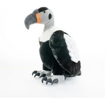 Realistic California Condor Plush - 17.5" Large Vulture Stuffed Animal, Soft & Huggable Wildlife Plush Toy for Kids & Adults