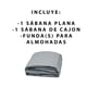 thumbnail image 5 of Juego de Sábanas Matrimonial Bamboo Color Gris Microfibra de 2500 Hilos, 5 of 5