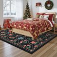 thumbnail image 5 of Lahome Decor 5'x7' Moroccan Boho Area Rugs,5x7ft Washable Living Room Rugs,Soft Non Slip Non-Shedding Kitchen Mat Indoor Office Carpet for Bedroom Dining Playroom Nursery Black, 5 of 10