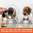 Dewormer for Dogs and Cats Made in USA Broad Spectrum Worm Treatment