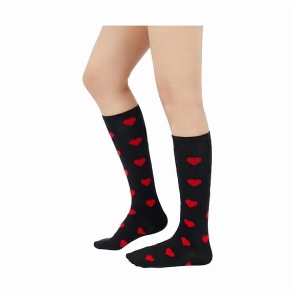 Eryueer Knee High Striped Socks for Women - Long Thin Tube Sports Thigh High Socks Tall Stockings