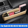thumbnail image 2 of Caja de almacenamiento para hendidura de asiento de coche, accesorios para Audi A4, B5, B6, B7, B8, B9, B10, S4, RS4, sedán Avant 2000, 2008, 2009, 2010, 2022, 2023, 2024, 2 of 5
