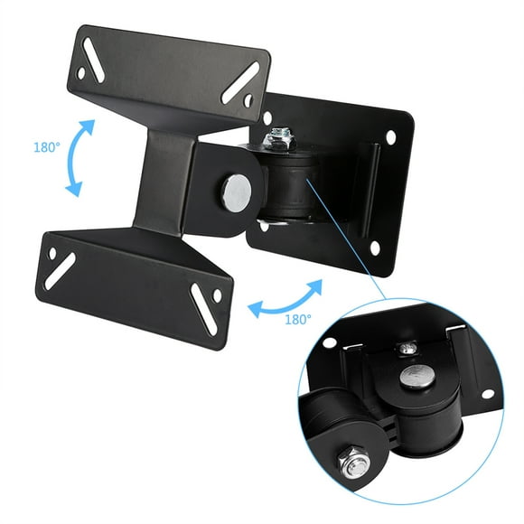 Tv Tilting LCD Monitor TV Mount Wall Bracket For 14 15 17 19 22 24 inch