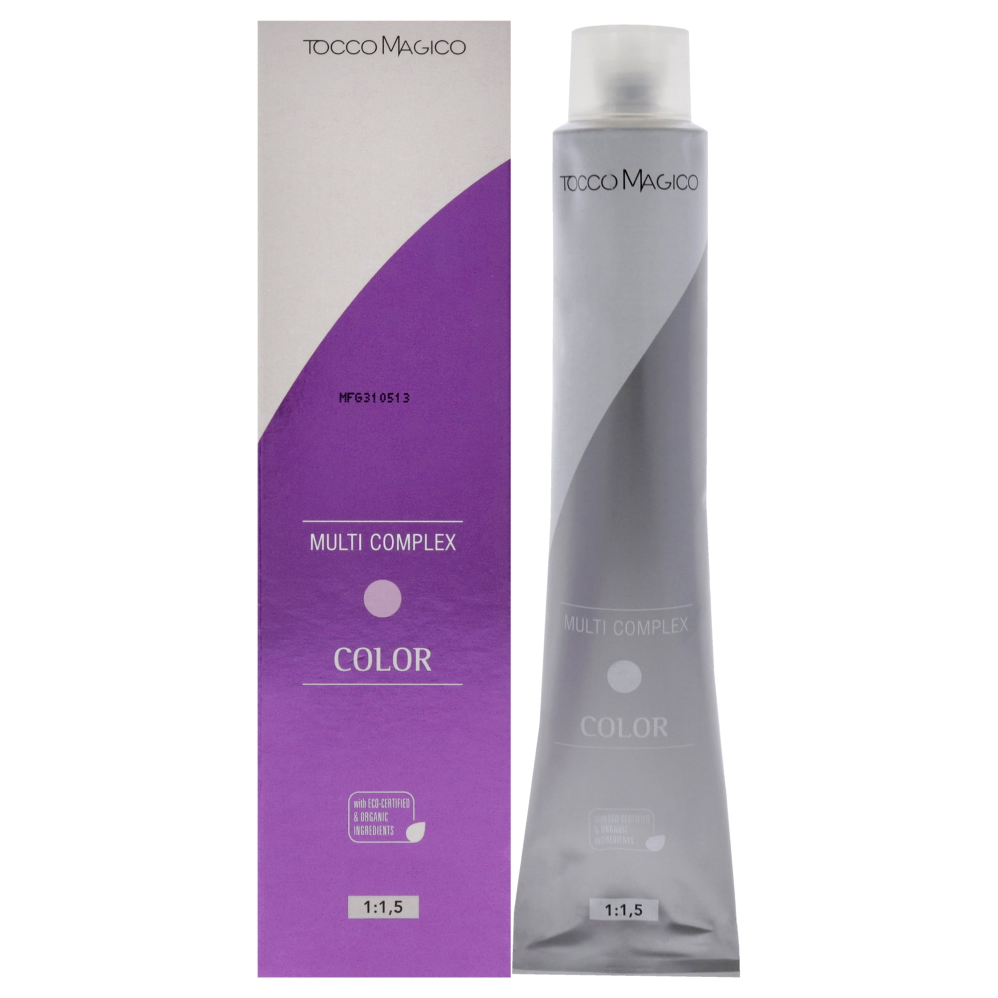 Tocco Magico Multi Complex Permanet Hair Color - 7.45 Cinnamon , 3.38 ...