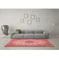 thumbnail image 3 of Ahgly Company Indoor Rectangle Medallion Red Traditional Area Rugs, 4' x 6', 3 of 4