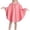 01_Pink, variant on QUOTAY Girls Solid Color Daily Use Hooded Rain Ponchos with Backpack Space Lightweight Comfortable for Ages 3-14 Years 01_Green,L