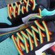 thumbnail image 4 of VERDANVERSE 1Par Cordones Coloridos Arcoíris Para Zapatillas De Y Casual, 4 of 4