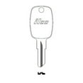 thumbnail image 3 of Kaba Ilco Corp. Brass Key Blank 1098JD - Nickel Plated, Automotive - 10 Pack, 3 of 5