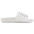thumbnail image 2 of Sandalias Slide Juicy Couture Slone para mujer, color blanco, talla 7, 2 of 5