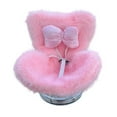 thumbnail image 2 of Doll Car Seat for 17cm Dolls, Doll Car Seat with Air Vent Clip and Desktop Stand, Cute and Functional Car Ornament for Doll Fans, Collectors [Bowknot] Pink, 2 of 8