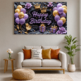 thumbnail image 3 of Decorative Happy Birthday Banner for Birthday Party Indoor Celebration, 3 of 8