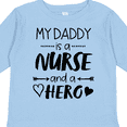 thumbnail image 4 of Inktastic My Daddy is a Nurse and a Hero Boys or Girls Long Sleeve Toddler T-Shirt, 4 of 5