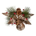 thumbnail image 5 of Kurt Adler 11-Inch Natural Star with Pinecones Treetop, 5 of 6