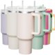 thumbnail image 1 of Taza de viaje Tumbler KISSKIND con asa de acero inoxidable de 1,2 L, 1 of 6