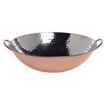 thumbnail image 2 of HUBERT Wok Copper with Hammered Finish - 14 1/2 L x 13" W x 5 1/2 H, 2 of 3