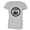Heather Grey, variant on PleaseMeTees™ Womens From Born Made In Rhode Island RI Logo Label HQ Tee
