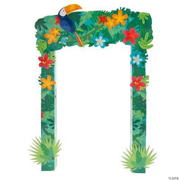 Tropical Leaf Archway, Luau, Party Decor, 1 Piece