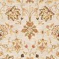 thumbnail image 3 of SAFAVIEH Chelsea Kaeden Floral Wool Area Rug, Light Blue/Black, 3' x 3' Round, 3 of 4