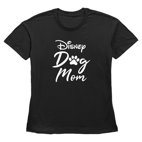 Womens Disney Dog Mom Logo T Shirt