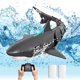 thumbnail image 1 of Remote Control Shark Pool Toys for Kids Age 8-12,2.4Ghz Waterproof RC Boat,Toy Shark with Light for 60 Mins Play,Gift for Boys Girls, 1 of 5