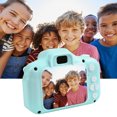 thumbnail image 4 of Cámara digital para niños Pantalla LCD de 2 pulgadas con zoom Cámara digital para niños Grabadora de dibujos animados recargable, verde Inevent EL000934-03B, 4 of 7