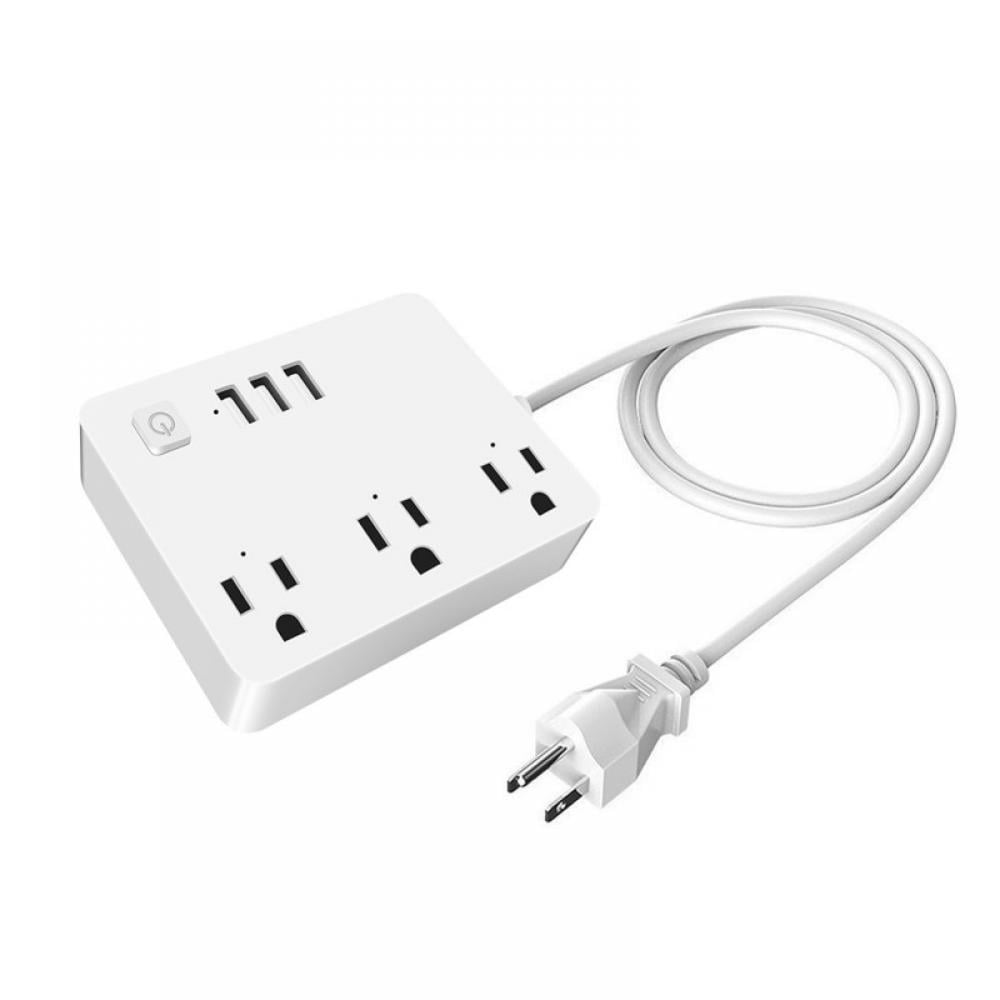 Cruise Power Strip with USB Outlets Non Surge Protection & Ship Approved Travel 