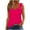 Hot Pink, variant on XMMSWDLA Women's Sleeveless Workout Tank Tops Loose Fit Summer Tops Cute Printed Yoga T Shirts Black Slimming Tank Tops Women