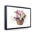 thumbnail image 3 of Designart 'The Basket Bouquet From Meadow Flowers' Traditional Framed Canvas Wall Art Print, 3 of 5