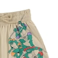 thumbnail image 4 of Ninja Turtles Mens Basketball Shorts, Graphic Ninja Turtles Shorts Sand – 2XL, 4 of 6