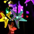 thumbnail image 2 of LINLIN Solar Starfish String Lights,Waterproof Solar Starfish Fairy Lights 8 Mode Starfish Fairy Christmas Lights for Outdoor Indoor Garden Home Wedding Party Christmas Lighting Decorations, 2 of 8