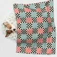 thumbnail image 6 of Sigee Colorful Checkered for Pet Blanket for Dog Cat Puppy Blanket Cat Blankets for Small and Medium Pets-Medium, 6 of 8