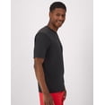 thumbnail image 3 of Hanes Moves Men's Air Mesh T-Shirt Black/Grey Encore XL, 3 of 6