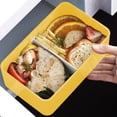 thumbnail image 1 of YIMWNYI Lunch Bento Boîte à Étanche Micro-Ondable, Récipient de Préparation de Repas à Plusieurs Compartiments, Réutilisable pour Adultes, Facile à Transporter, Parfait pour le Travail et les Voyages, 1 of 6
